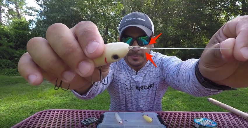 loop knot for topwater lures
