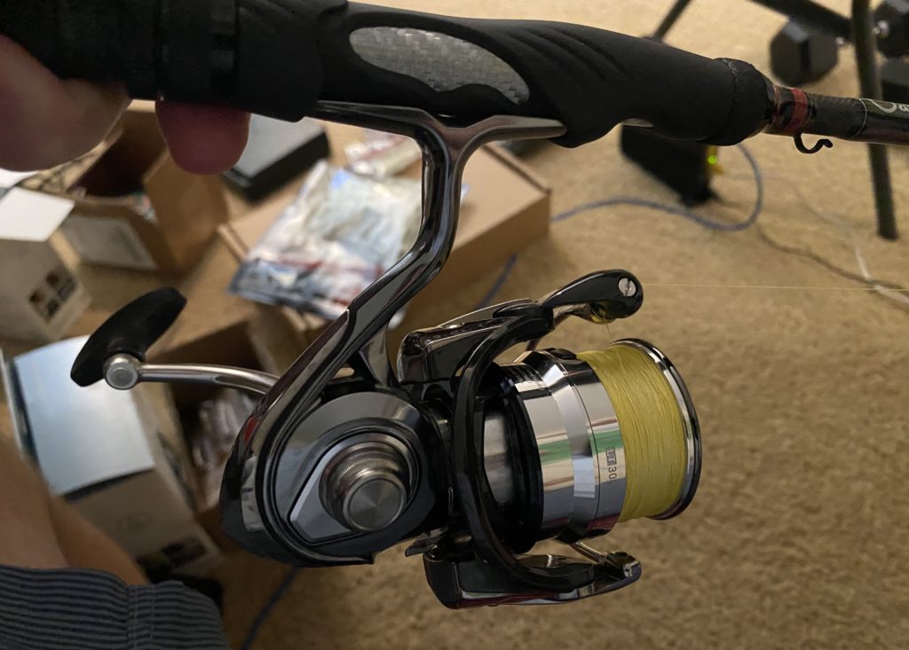 light inshore fishing rod