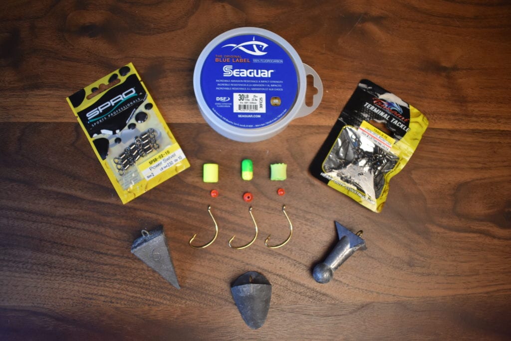 pompano rig materials