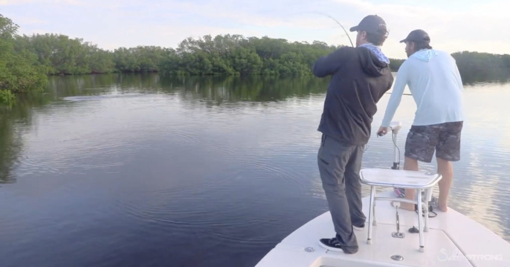 how to catch fish after a rainstorm