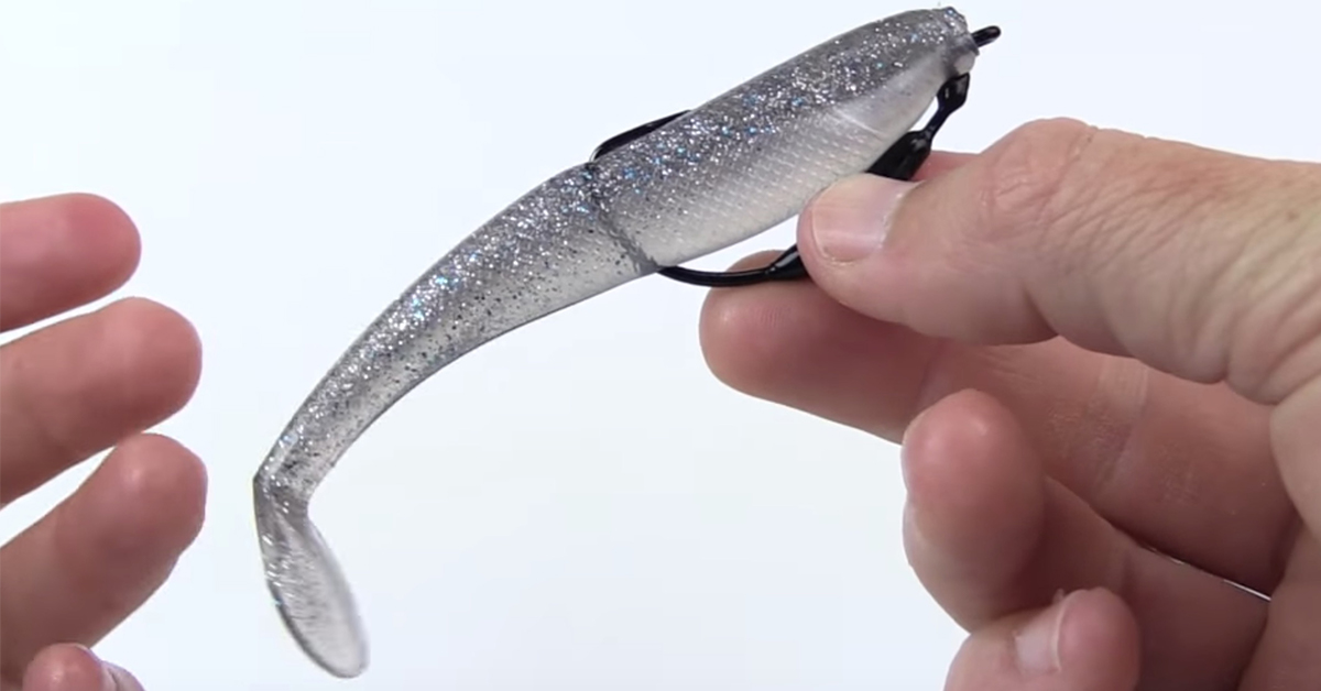 Z-Man on the Mustad Grip Pin Hook