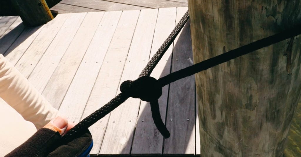 bowline knot tutorial