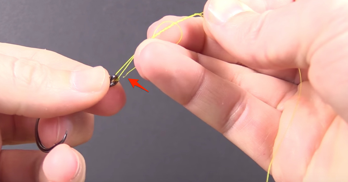 Step 5.1 of the San Diego Jam Knot
