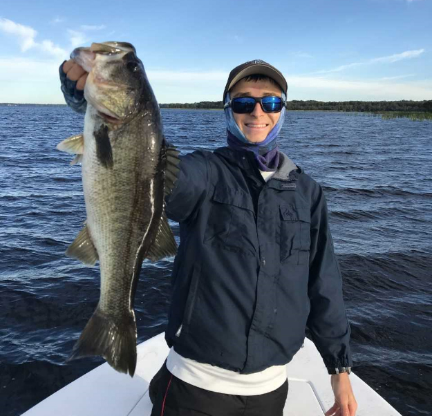 bass on jerkbait