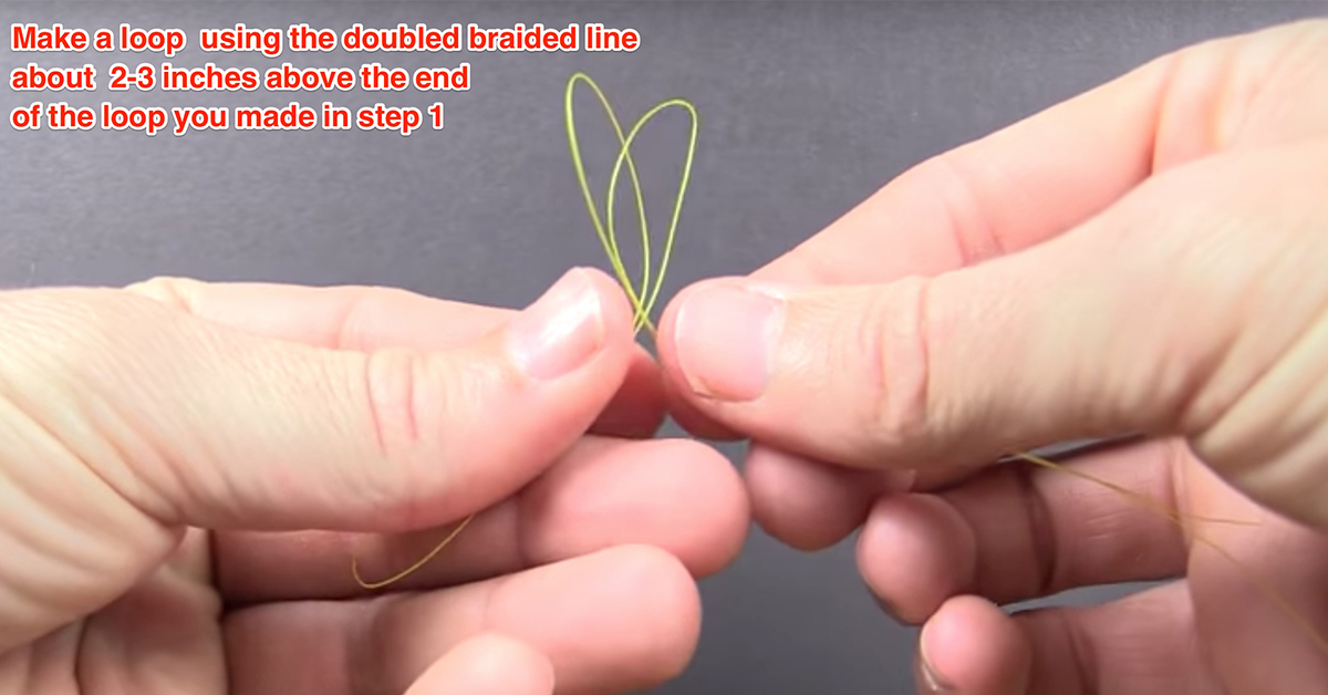 King sling loop step 2