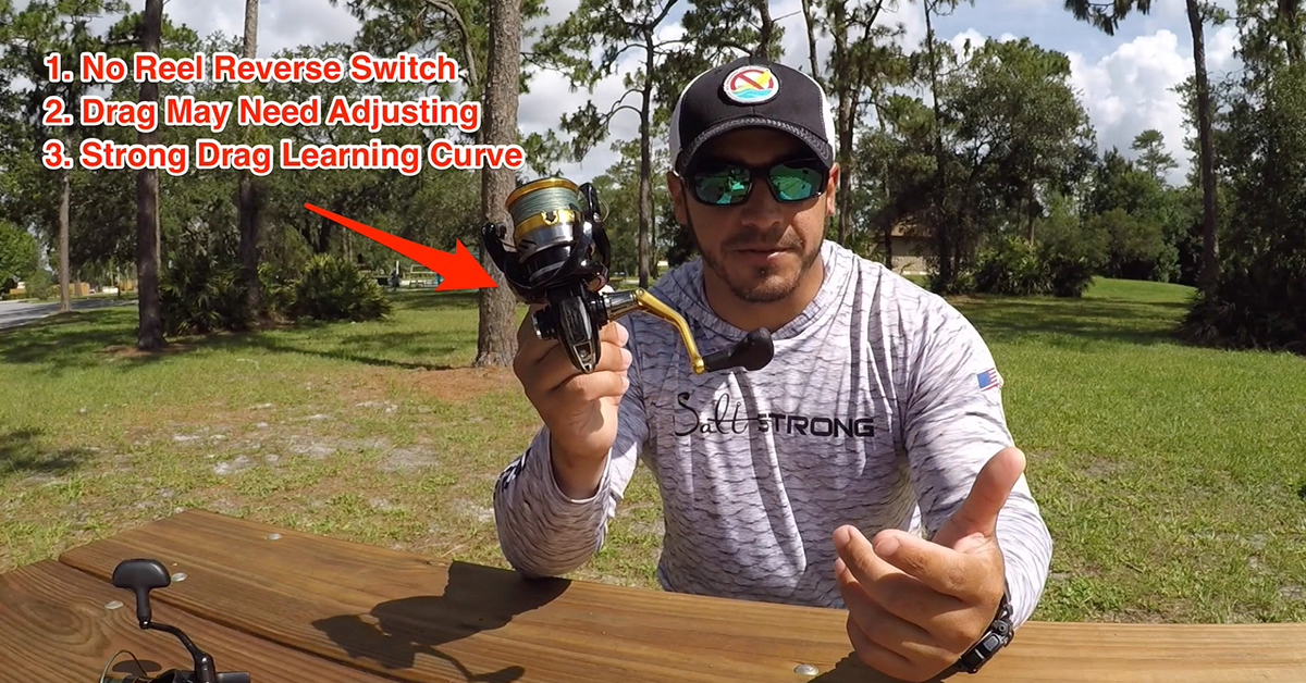 Cons of Shimano Nasci Reel