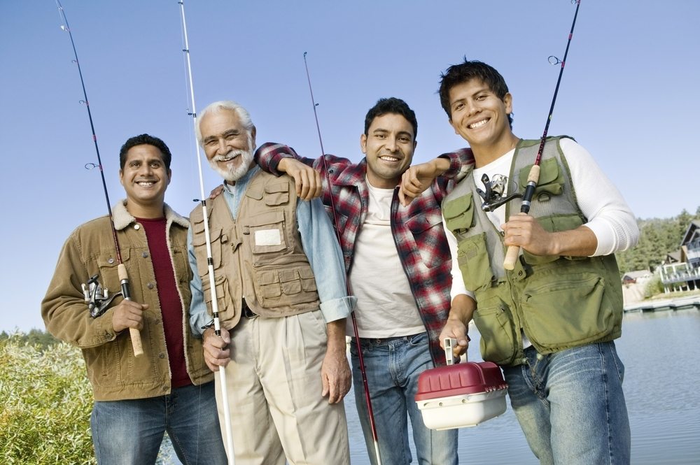 teaching kids how to catch fish