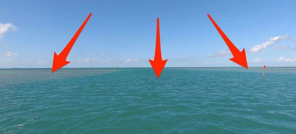 navigating shallow water